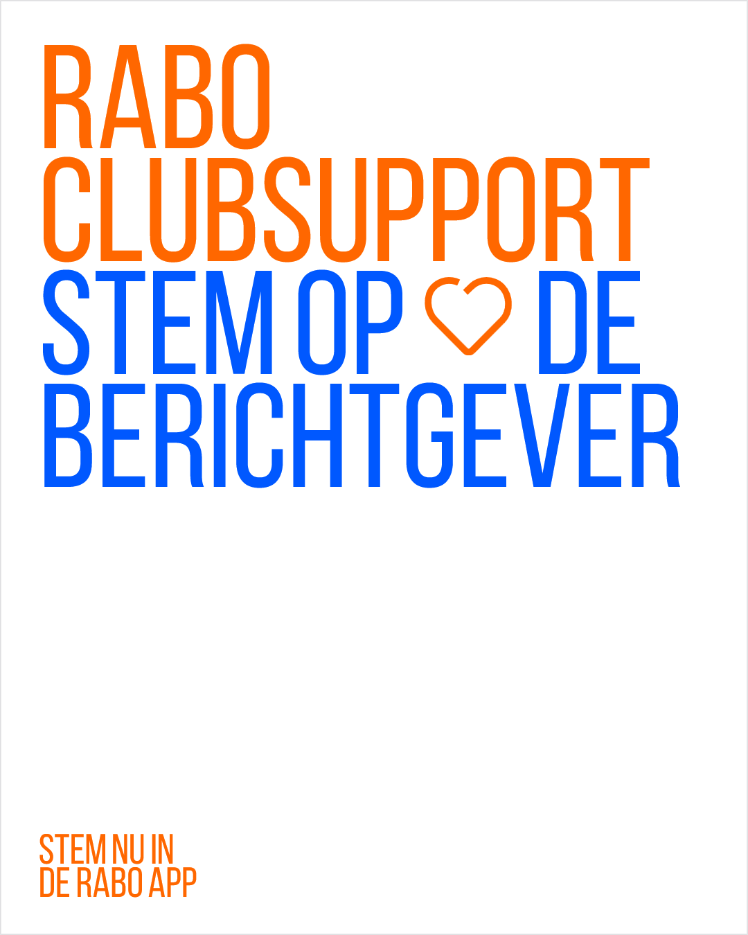 RaboClubSupport zonder afbeelding